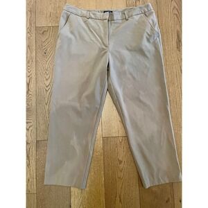 George Womens Tan Dress Pants Size 16 Khaki Beige Business Casual Trousers